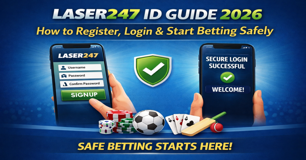 Laser247 ID Guide 2026 How to Register, Login & Start Betting Safely